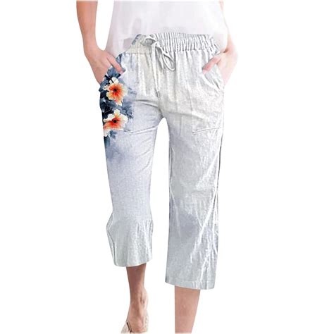 Bogo Linen Pants Women Short Petite Women'S Pants Clearance Sale Cute ...