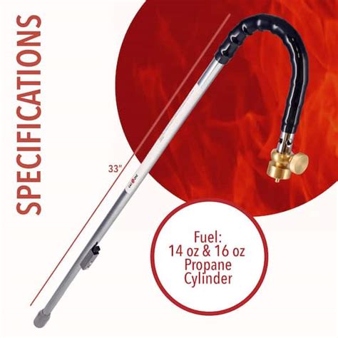 Buy Propane Torch for 1 lbs. Propane Tanks with Auto Ignition, Weed ...