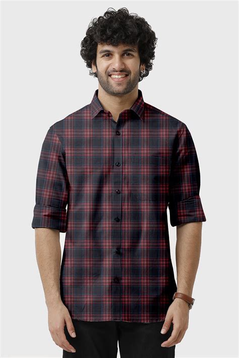 Checked Casual Shirts I Uathayam Shirts I Uathayam – Tagged "Blue"