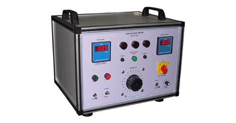 High Voltage Tester| SCR Elektroniks