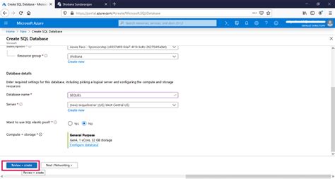 Image result for How Create Database in Azure Portal