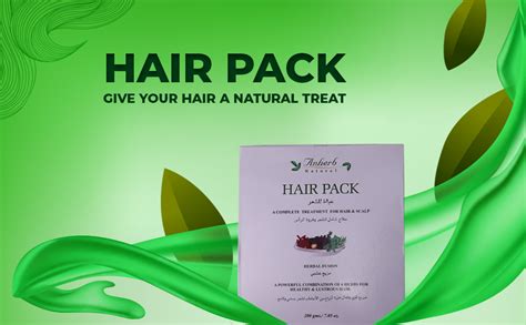 Anharb Natural Hair Pack for Dandruff, Hair Fall & Hair Growth ...