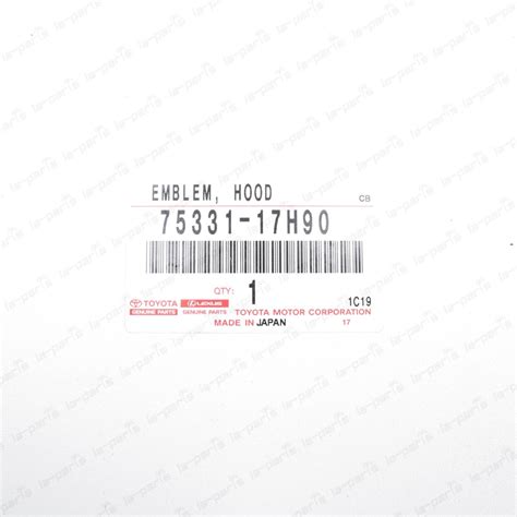 Buy Genuine For Toyota 85-89 MR2 AW11 MK1 Front Hood Eagle Emblem Red ...