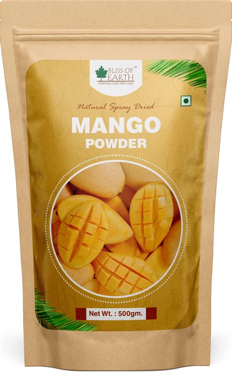 LYCHEE litchi Powder + Mango Powder Natural Spray Dried 500gm (Combo P