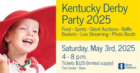 Kentucky Derby Party, The Center: Events and Catering, Stow, 3 May 2025 ...