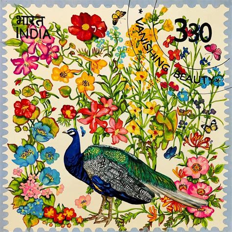 "Untitled 670": Blue-Green Animals painting by Manisha Agarwal ...