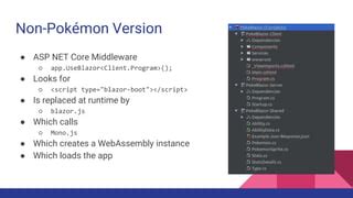 Image result for Blazor Breaks Running Python Script