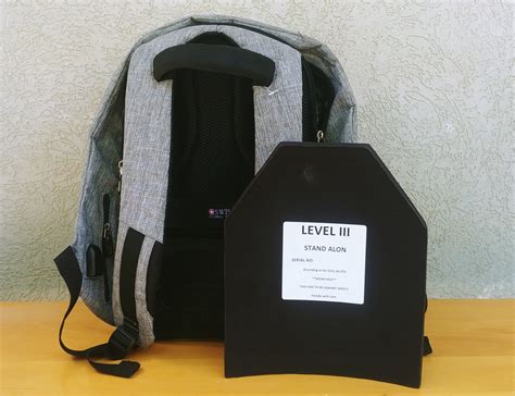 Buy Light Bulletproof Backpack Insert (Rifle Protection) | Israel ...