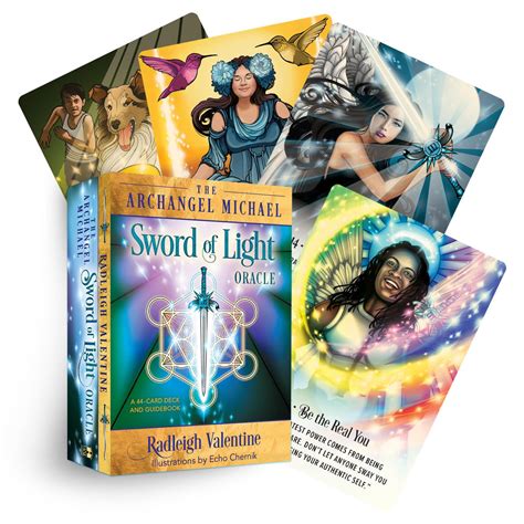 Archangel Michael Sword of Light Oracle: A 44-Card Deck and Guidebook ...