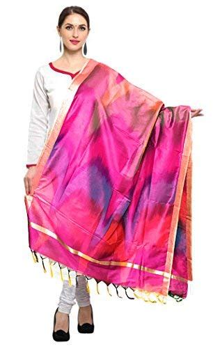Buy Maasha Cotton Silk Dupatta Dupattas for Womens Printed Dupatta Silk ...