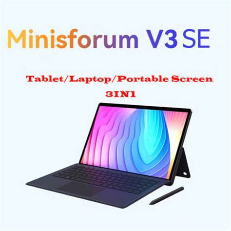 Minisforum V3 SE Windows Tablet Laptop 14 India | Ubuy