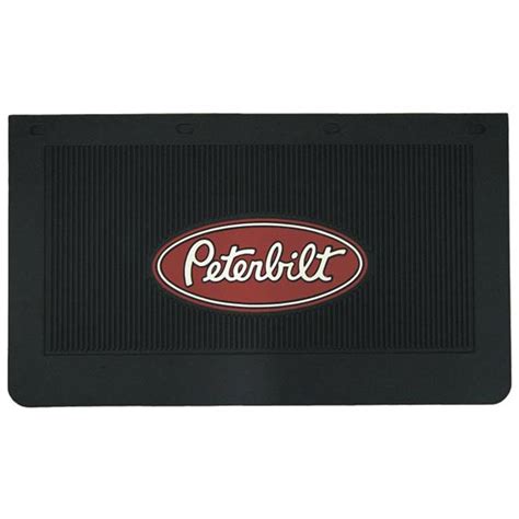 Peterbilt Motors 24" x 18" Heavy Duty Rubber Semi Truck Mud Flaps-Pair ...