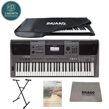 Buy Yamaha PSR-I500 61-Key Portable Keyboard with Power Adapter Online ...