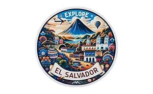 Buy TC The Customizers Set of 1 EL Salvador Printed Fridge Magnet Set ...