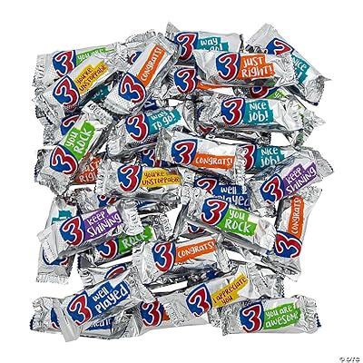 KDSupplies KD Supplies 3 Musketeers Fun Size Candy Bars - 1.5 India | Ubuy