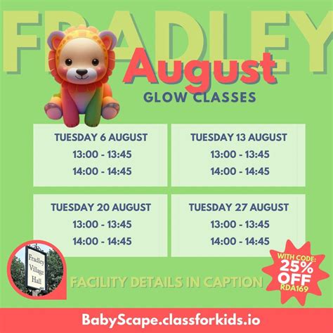 SENSORY GLOW CLASSES, Fradley Village Hall, Lichfield, 15 October 2024 ...