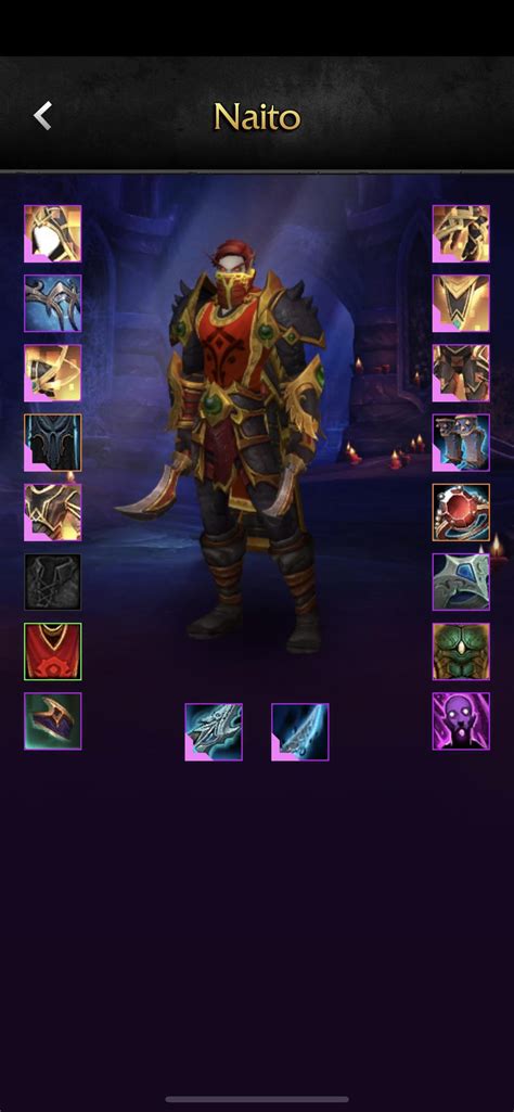 My rogue 🥰 : r/Transmogrification