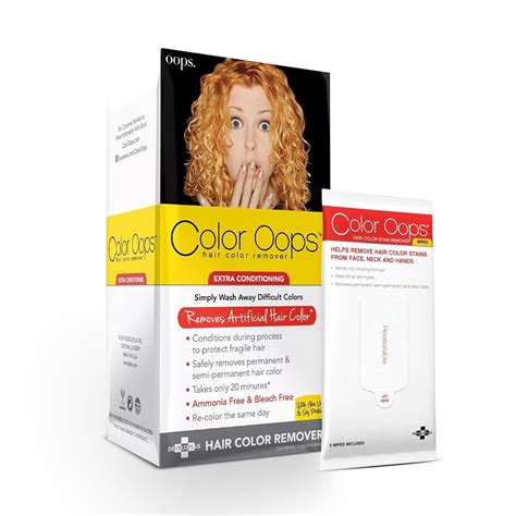 Amazon.com : Color Oops Extra Conditioning Hair Color Remover and ...