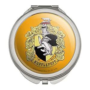 GRAPHICS & MORE Harry Potter Hufflepuff Painted Crest Compact Travel ...