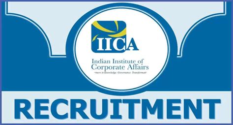 IICA 2024 Recruitment: Vacancies for Chief Program Executive and Senior ...