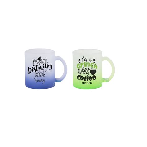 Frosted Mugs - Personalized Store