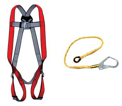Allen Cooper 1011009_PP16_RLPP206 Full Body Harness, Rope Lanyard, One ...