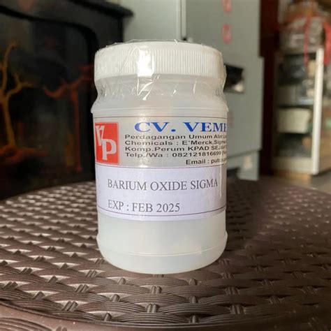 Jual Barium oxide Sigma Proanalis ecer - Kab. Bandung Barat - Jual ...