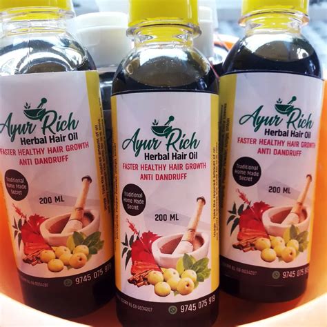 AYUR RICH HERBAL HAIR OIL ™ (@ayur_rich_herbal_hairoil) • Instagram ...