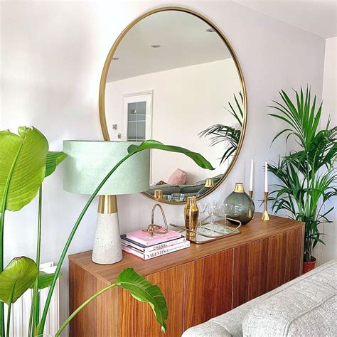 Gold Mid Century Floor Mirror at Susanne Drennan blog