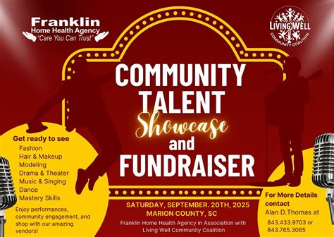Community Talent Showcase and Fundraiser, 20 September 2025 | AllEvents