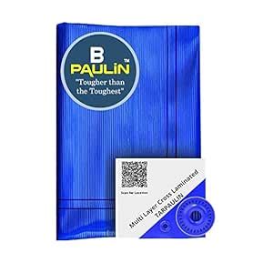 Multi-Layer Durable Cross Laminated Tarpaulin | 100% Waterproof, Tear ...