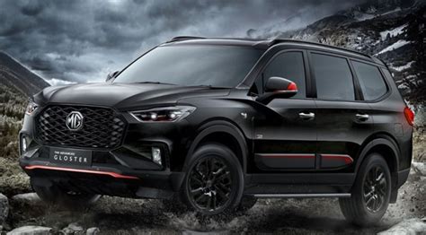 MG Gloster Blackstorm Edition Launched | Prices Start At Rs 40.30 Lakhs