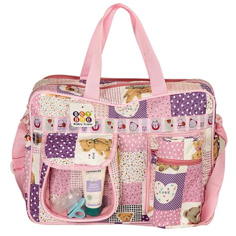 Bey Bee - Mama's Bag {Diaper Bag} (Pink) : Amazon.in: Baby Products