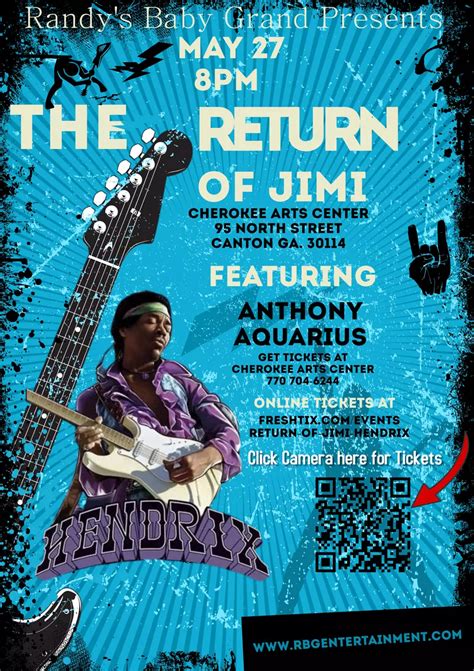 The Return of Jimi Hendrix in Canton | Groupon