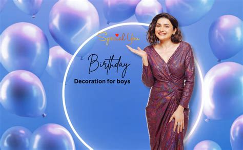 SpecialYou.in 1st Happy Birthday Decoration Items for Boys With Net ...