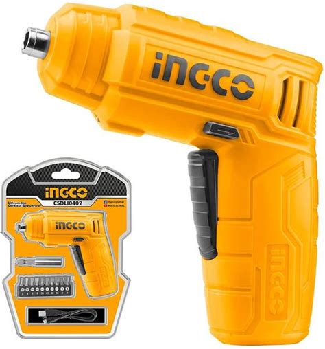 INGCO Lithium-Ion cordless screwdriver Collated Screw Gun - Price History