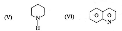 Amongst the following Kjeldahl’s method can’t be used for. (I) PhNO 2 ...