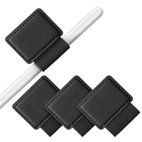 ZORBES® 4Pcs Pen Holder Self Adhesive Pen Holder Sleeve Elastic Sleeve ...