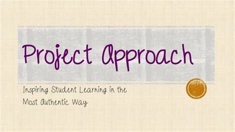 Project Approach 的图像结果