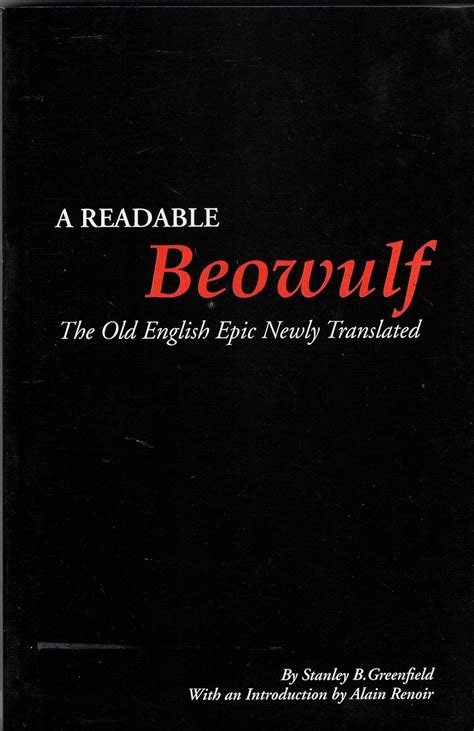A readable Beowulf The old English Epic Newly Translated : Amazon.in: Books