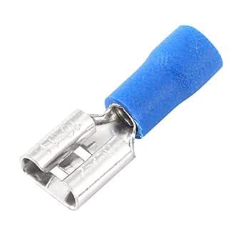 RT SENSE - FDD2-250(50 pcs) Fully Insulated Female Spade Bullet Wire ...