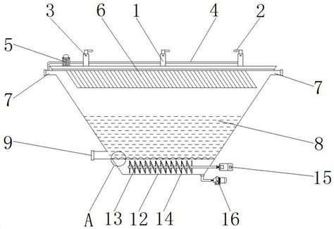 一种具有反清洗功能的升流式斜管沉淀池的制作方法