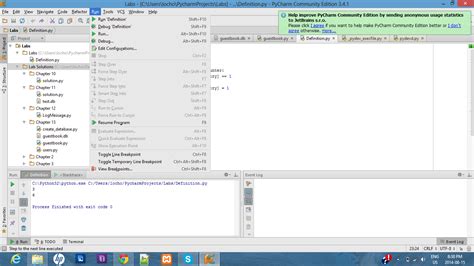 Image result for PyCharm Debugging