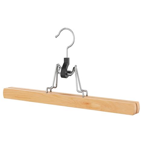 BUMERANG trouser hanger, natural - IKEA