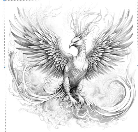 Phoenix Tattoo Design