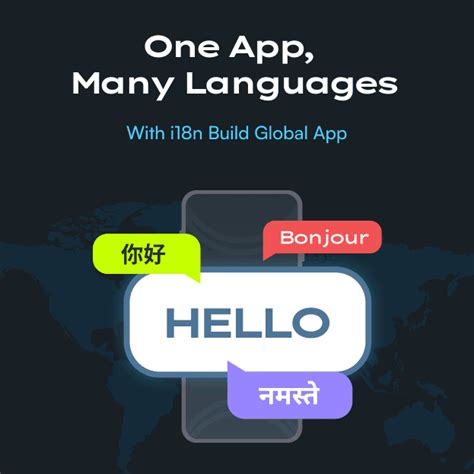 One App Many Languages: With i18n Build Global App - Smartters