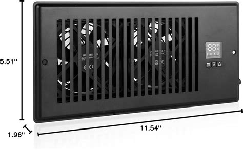 InfiniPower 10 Inch Register Booster Fan - High Velocity India | Ubuy