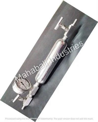 Gas Sampling Bottles - High Pressure Double Ended Sample Cylinder ...