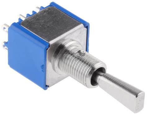 5648A9 APEM | APEM Toggle Switch, Panel Mount, On-Off-(On), DPST ...