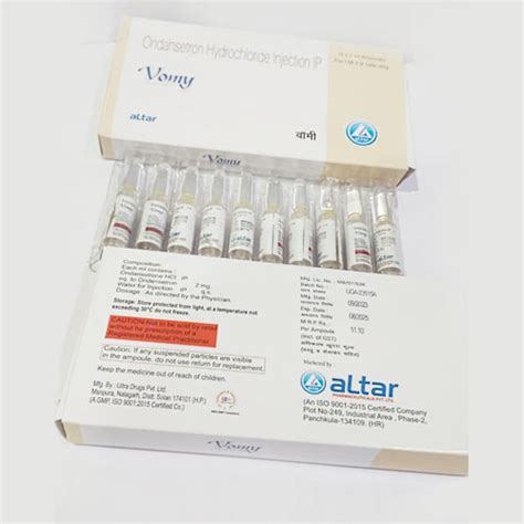 VOMY-Injections Altar Pharmaceuticals Pvt. Ltd.